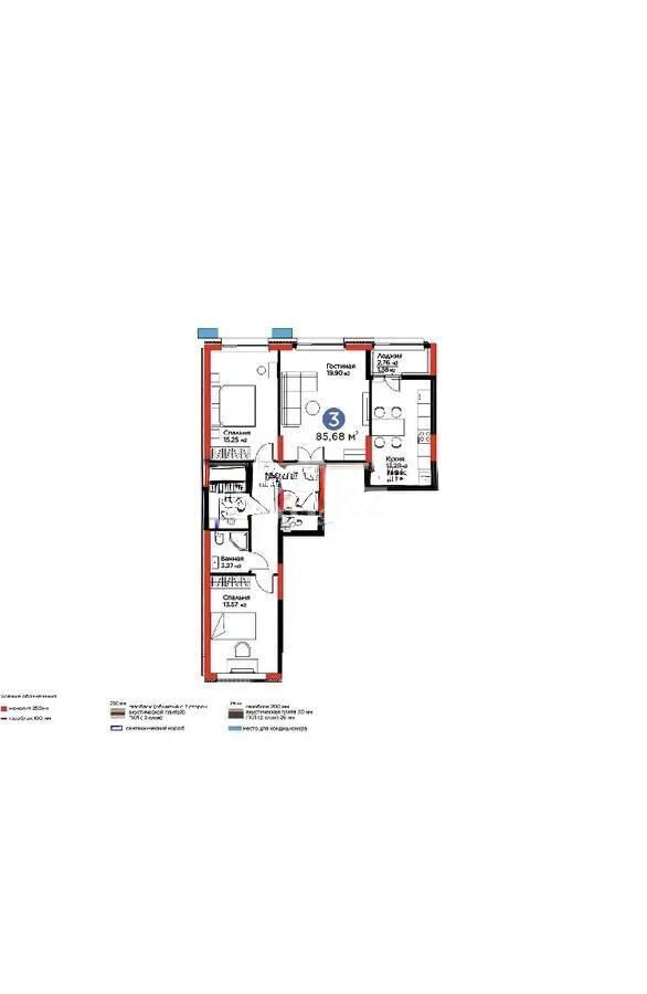 Продажа 3-комнатной квартиры, 86 м² - Продажа квартир в панельном доме в Астане - страница 16 фото 1 из 1