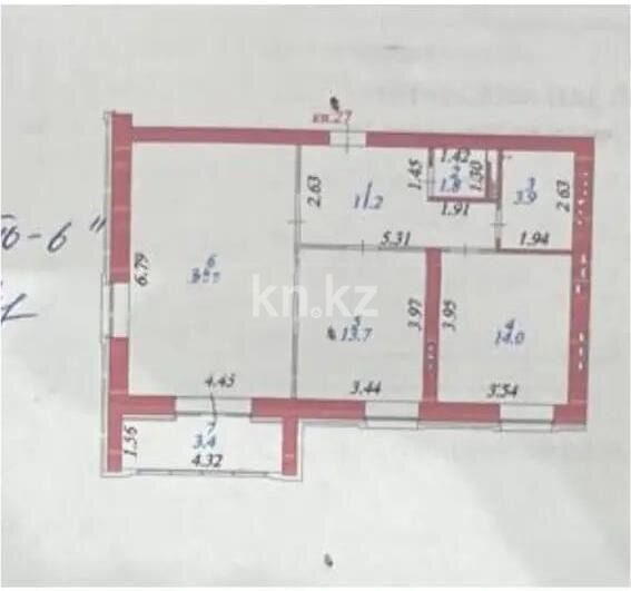 Продажа 2-комнатной квартиры, 79 м² - Продажа двухкомнатных квартир в кирпичном доме в Казахстане - страница 5 фото 1 из 1