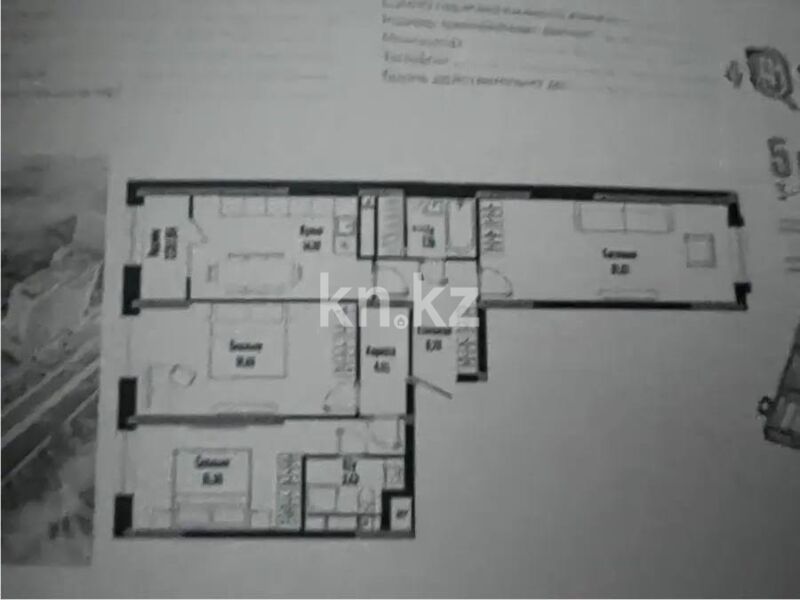 Продажа 3-комнатной квартиры, 90 м² - Продажа квартир в новостройках Астаны - страница 43 фото 1 из 1