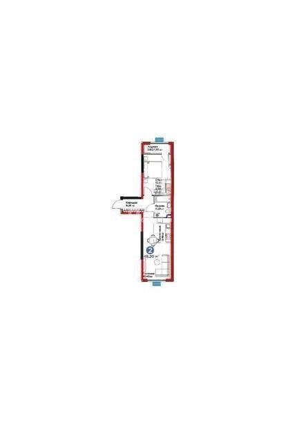 Продажа 2-комнатной квартиры, 49 м² - Продажа двухкомнатных квартир в Алматы - страница 17 фото 1 из 1