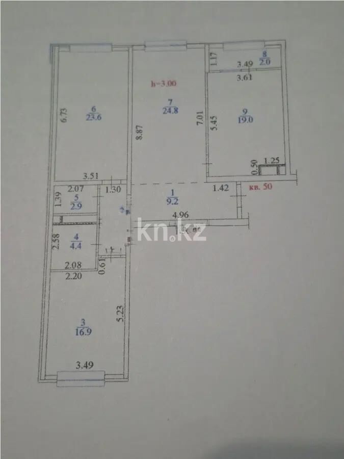 Продажа 3-комнатной квартиры, 110 м² - Продажа трехкомнатных квартир в Ауэзовском р-не Алматы - страница 12 фото 1 из 1