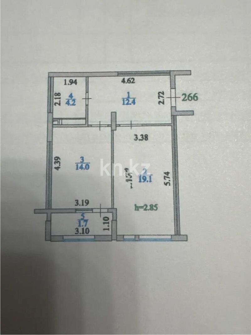 Продажа 1-комнатной квартиры, 51.4 м² - Продажа квартир в Казахстане - страница 54 фото 4 из 4