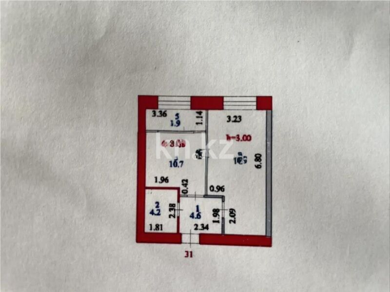 Продажа 1-комнатной квартиры, 40 м² - Продажа  однокомнатных квартир в новостройках Астаны - страница 18 фото 4 из 4