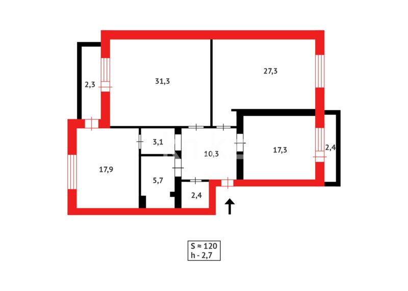 Продажа 3-комнатной квартиры, 120 м² - Продажа трехкомнатных квартир в Астане - страница 39 фото 19 из 19
