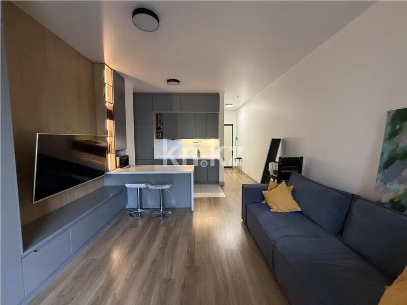 Продажа 1-комнатной квартиры, 40.3 м² - Продажа однокомнатных квартир в Медеуском р-не Алматы фото 1 из 3