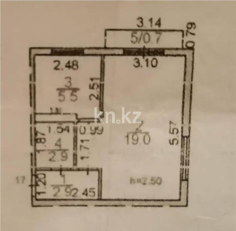 Продажа 1-комнатной квартиры, 31 м² - Продажа квартир в Караганде - страница 12 фото 4 из 4