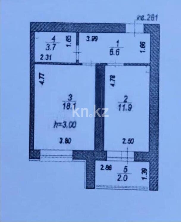 Продажа 1-комнатной квартиры, 42.3 м² - Продажа недвижимости в Астане - страница 10 фото 1 из 1