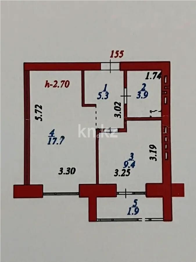 Продажа 1-комнатной квартиры, 38.5 м² - Продажа квартир в Астане - страница 18 фото 6 из 6