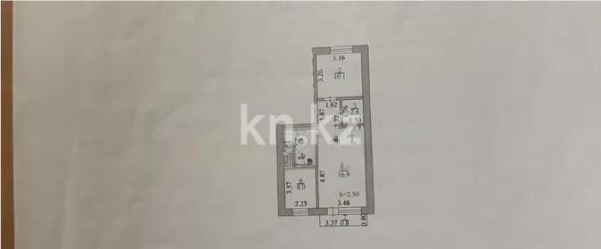 Продажа 2-комнатной квартиры, 50 м² - Продажа двухкомнатных квартир в р-не Сарыарка Астаны - страница 13 фото 3 из 3