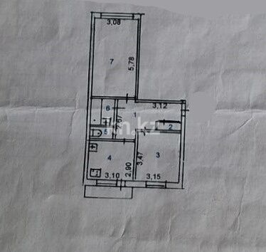Продажа 2-комнатной квартиры, 51.7 м² - Продажа недвижимости в Усть-Каменогорске - страница 3 фото 11 из 11