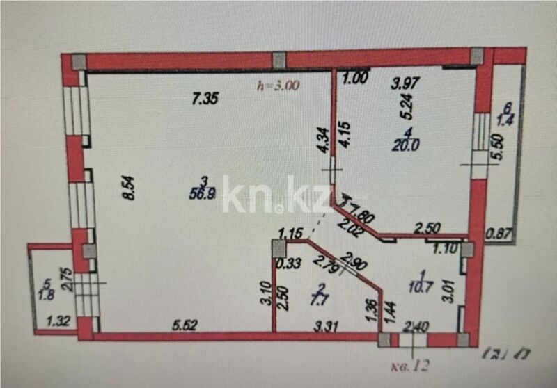 Продажа 2-комнатной квартиры, 100 м² - Продажа квартир в р-не Нура Астаны - страница 3 фото 4 из 4