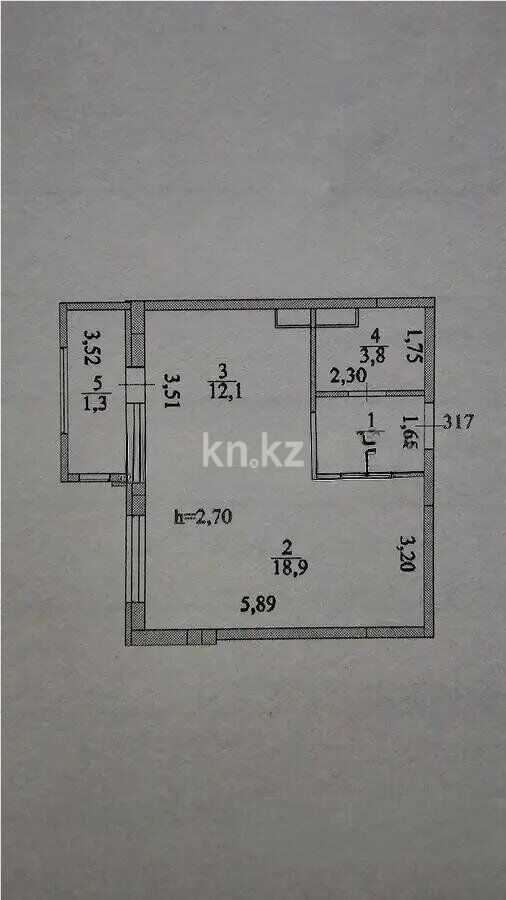 Продажа 1-комнатной квартиры, 40 м² - Продажа однокомнатных квартир от собственников в Астане - страница 3 фото 1 из 1