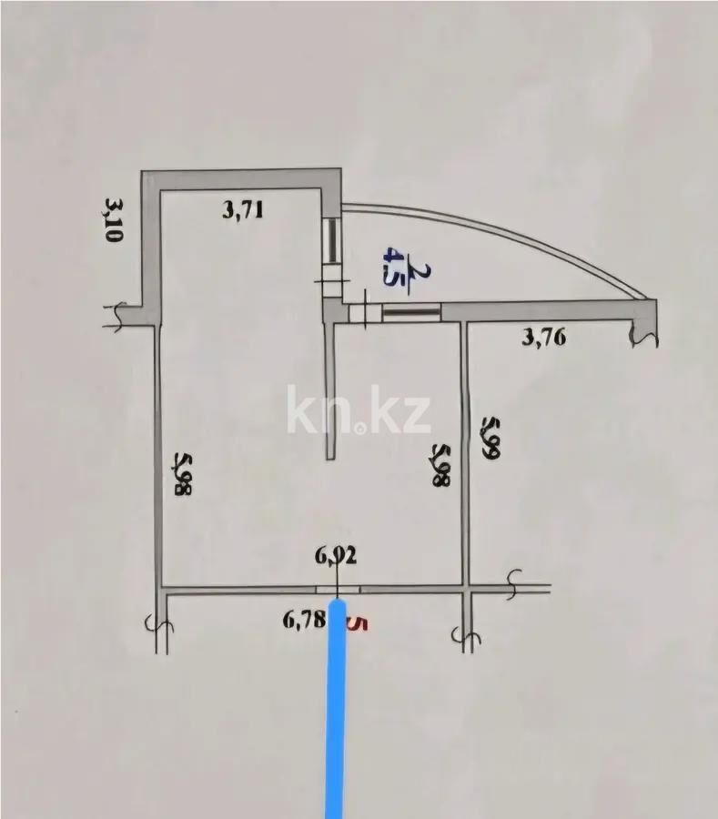 Продажа 3-комнатной квартиры, 57 м² - Продажа трехкомнатных квартир в Наурызбайском р-не Алматы - страница 12 фото 3 из 3