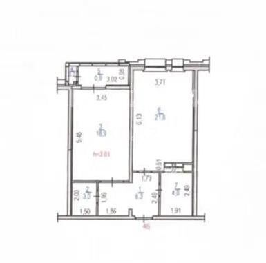 Продажа 2-комнатной квартиры, 57.9 м² - Продажа двухкомнатных квартир в монолитно-каркасном доме в Алматы - страница 138 фото 1 из 1
