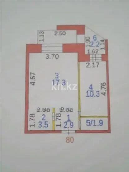 Продажа 1-комнатной квартиры, 38 м² - Продажа квартир от собственников в Караганде - страница 5 фото 3 из 3