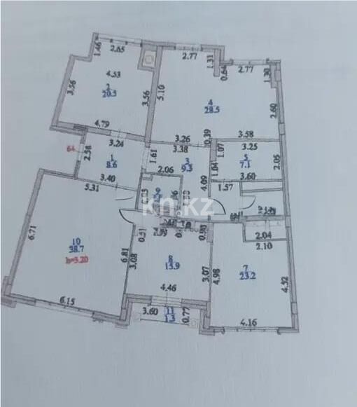Продажа 4-комнатной квартиры, 165 м² - Продажа четырехкомнатных квартир в блочном доме в Казахстане - страница 5 фото 4 из 4