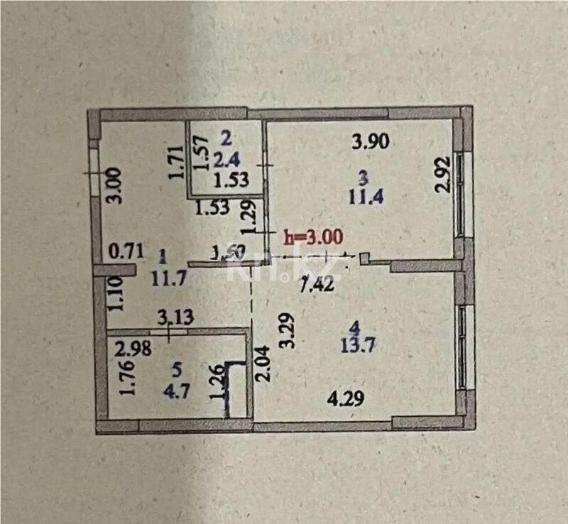 Продажа 1-комнатной квартиры, 44 м² - Продажа квартир в Казахстане - страница 102 фото 5 из 5