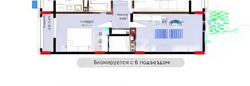 Продажа 2-комнатной квартиры, 47.38 м² - Продажа квартир в Казахстане - страница 17 фото 1 из 1