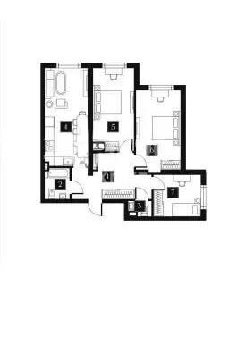 Продажа 4-комнатной квартиры, 95 м² - Продажа четырехкомнатных квартир в Алмалинском р-не Алматы - страница 4 фото 1 из 1