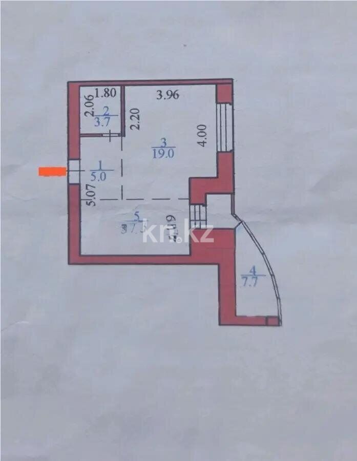 Продажа 1-комнатной квартиры, 42.2 м² - Продажа однокомнатных квартир в Астане - страница 24 фото 1 из 1