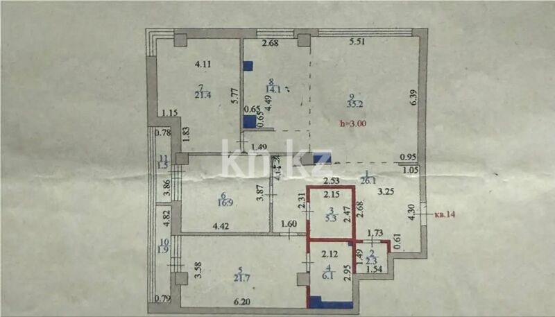 Продажа 4-комнатной квартиры, 152.5 м² - Недвижимость в Казахстане - страница 32 фото 6 из 6