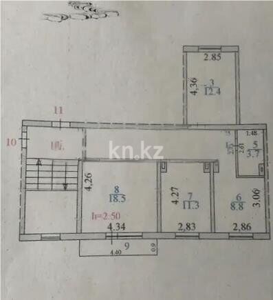 Продажа 3-комнатной квартиры, 69 м² - Продажа трехкомнатных квартир от собственников в Абае фото 4 из 4