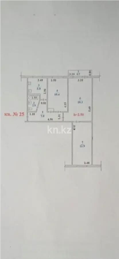 Продажа 3-комнатной квартиры, 60 м² - Продажа квартир от собственников в Алматы - страница 53 фото 6 из 6
