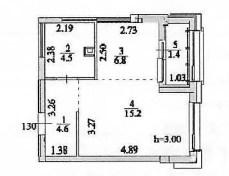 Продажа 1-комнатной квартиры, 32.5 м² - Продажа однокомнатных квартир в Астане фото 5 из 5