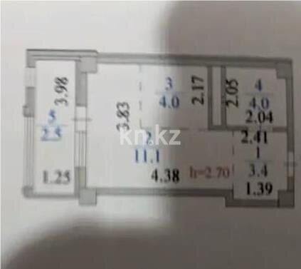 Продажа 1-комнатной квартиры, 28 м² - Продажа квартир от собственников в Астане - страница 6 фото 1 из 1