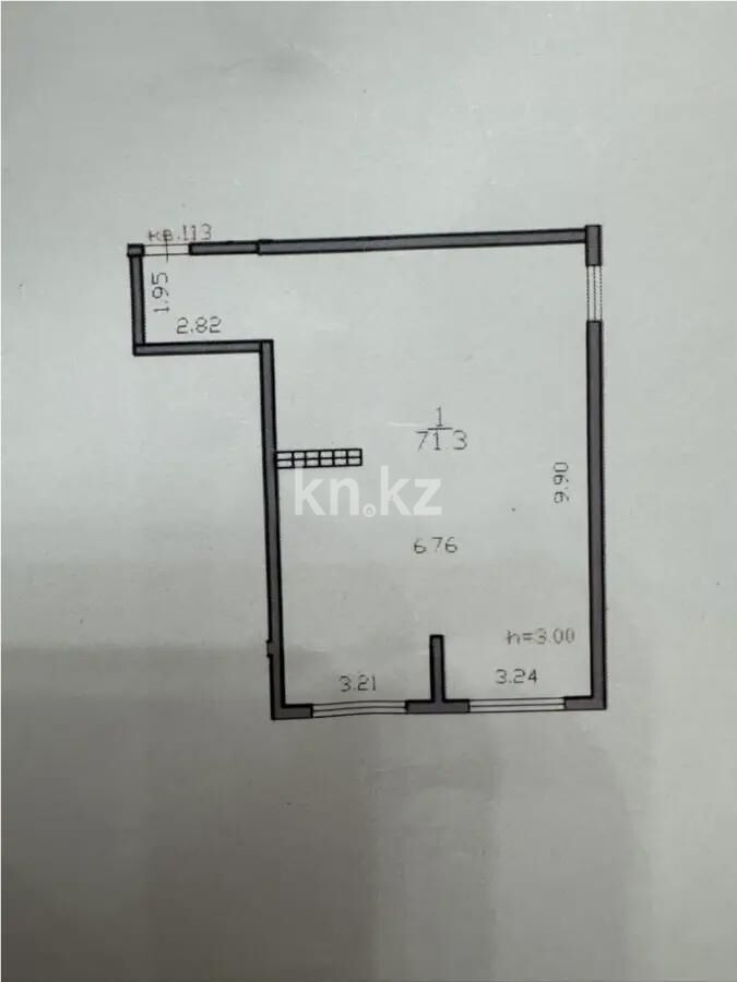 Продажа 3-комнатной квартиры, 71.3 м² - Продажа трехкомнатных квартир в Алатауском р-не Алматы - страница 13 фото 1 из 1