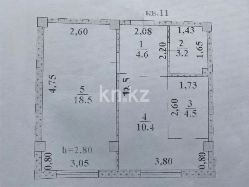 Продажа 2-комнатной квартиры, 41.2 м² - Продажа  двухкомнатных квартир в новостройках Алматы - страница 6 фото 1 из 1