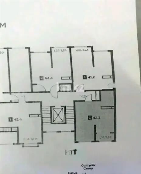Продажа 1-комнатной квартиры, 42.2 м² - Продажа однокомнатных квартир в Наурызбайском р-не Алматы - страница 8 фото 1 из 1