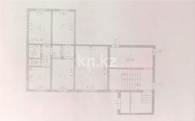 Продажа 4-комнатной квартиры, 81 м² - Продажа четырехкомнатных квартир в панельном доме в Абае фото 8 из 8