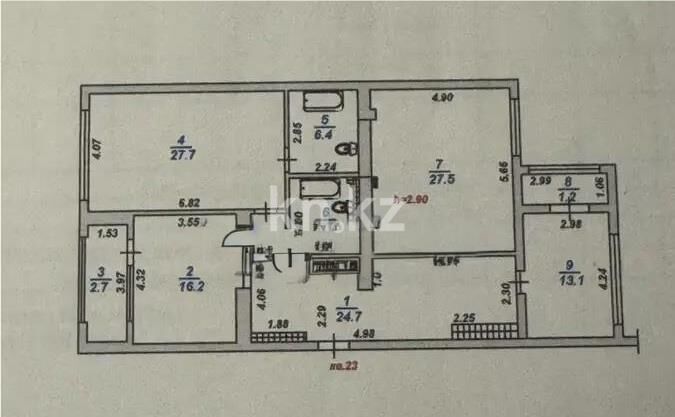 Продажа 3-комнатной квартиры, 130 м² - Продажа трехкомнатных квартир в монолитном доме в Алматы - страница 6 фото 8 из 8