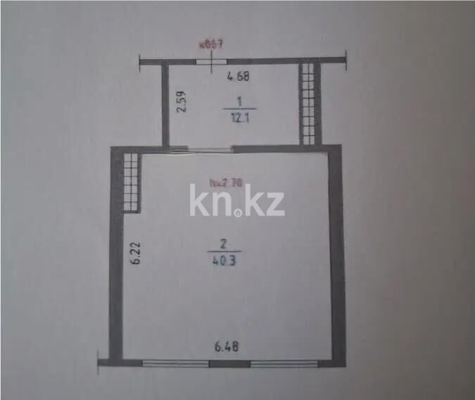 Продажа 2-комнатной квартиры, 52.4 м² - Продажа двухкомнатных квартир в Алатауском р-не Алматы - страница 28 фото 1 из 1