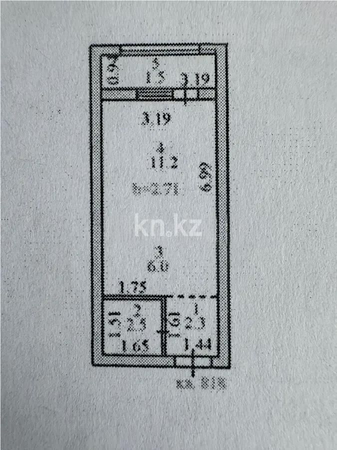 Продажа 1-комнатной квартиры, 24.5 м² - Недвижимость в Астане - страница 24 фото 1 из 1