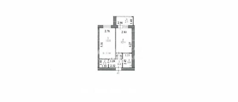 Продажа 1-комнатной квартиры, 39.1 м² - Продажа квартир в кирпичном доме в Казахстане - страница 23 фото 1 из 1
