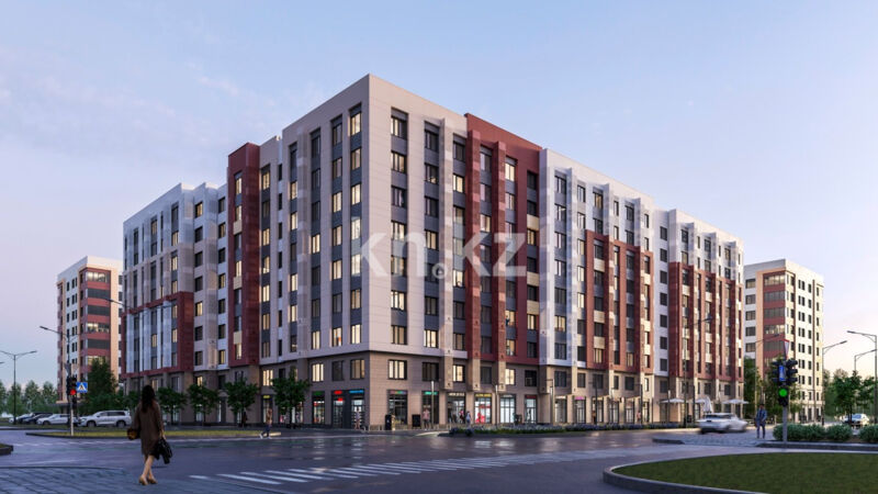 Продажа 1-комнатной квартиры, 48.35 м² - Продажа однокомнатных квартир в монолитном доме в Алматы - страница 2 фото 1 из 7