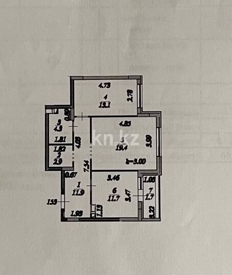 Продажа 2-комнатной квартиры, 64.4 м² - Недвижимость в Астане - страница 9 фото 9 из 9