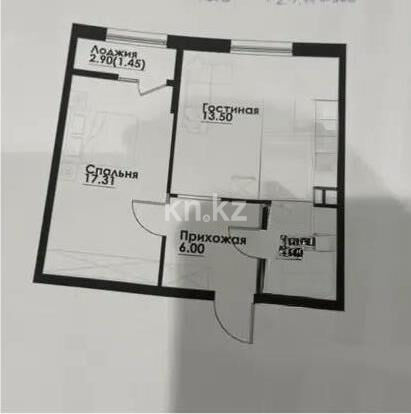 Продажа 2-комнатной квартиры, 49 м² - Продажа двухкомнатных квартир в Казахстане фото 1 из 1