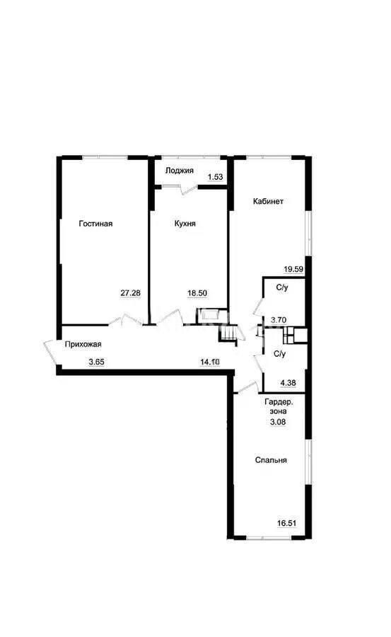Продажа 3-комнатной квартиры, 115 м² - Продажа трехкомнатных квартир в Бостандыкском р-не Алматы - страница 14 фото 8 из 8