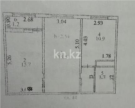 Продажа 2-комнатной квартиры, 53 м² - Продажа квартир в панельном доме в Астане - страница 17 фото 5 из 5