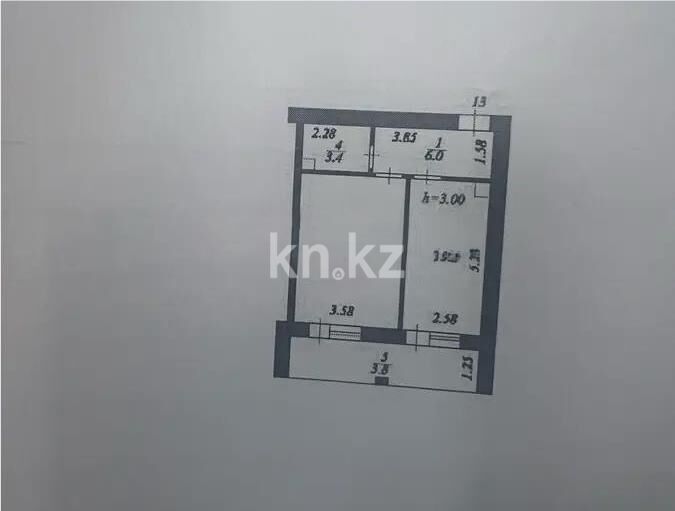 Продажа 1-комнатной квартиры, 45.1 м² - Продажа однокомнатных квартир в Астане - страница 15 фото 1 из 1