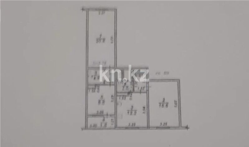 Продажа 3-комнатной квартиры, 75.3 м² - Продажа трехкомнатных квартир в Алматы фото 7 из 7