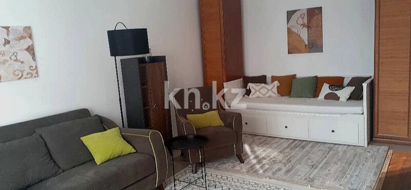 Аренда 1-комнатной квартиры, 45 м² - Аренда квартир помесячно в Алматы фото 1 из 8