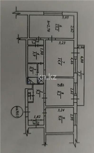 Продажа 3-комнатной квартиры, 64 м² - Продажа трехкомнатных квартир в Алматы - страница 7 фото 8 из 8