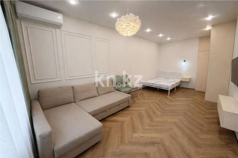 Продажа 1-комнатной квартиры, 44.5 м² - Продажа  однокомнатных квартир в новостройках Алматы - страница 8 фото 1 из 3