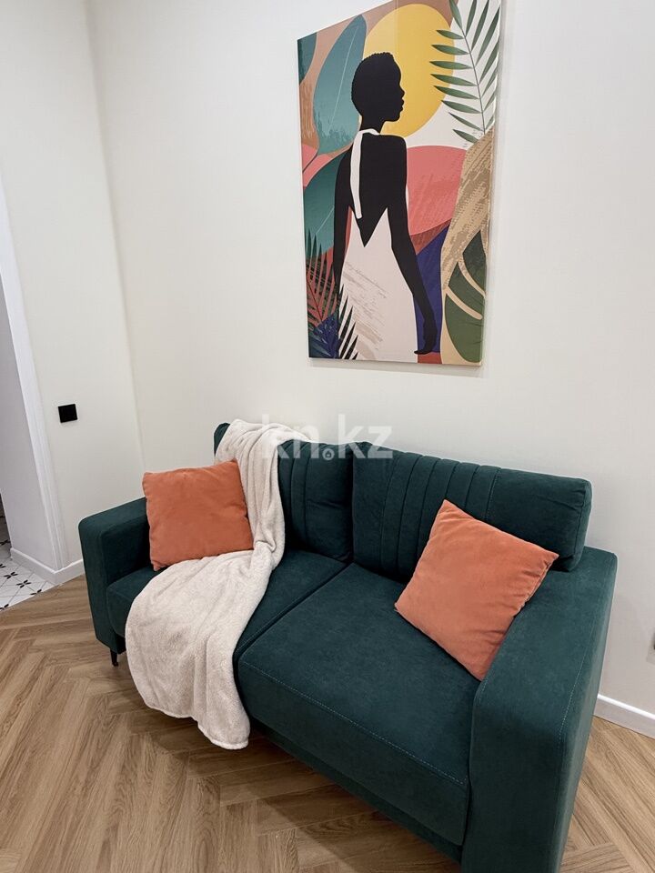 Аренда 1-комнатной квартиры посуточно, 35 м² - Аренда квартир посуточно в Алмалинском р-не Алматы фото 8 из 19
