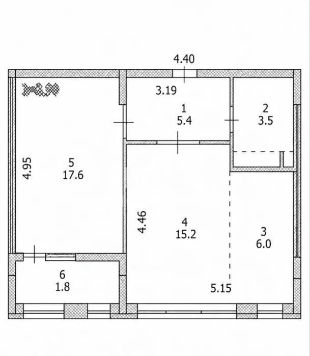 Продажа 2-комнатной квартиры, 50 м² - Продажа двухкомнатных квартир в р-не Алматы Астаны - страница 8 фото 7 из 7