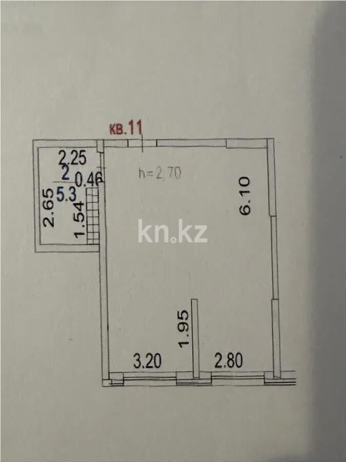 Продажа 2-комнатной квартиры, 43.3 м² - Продажа квартир в новостройках Алматы без посредников фото 1 из 1